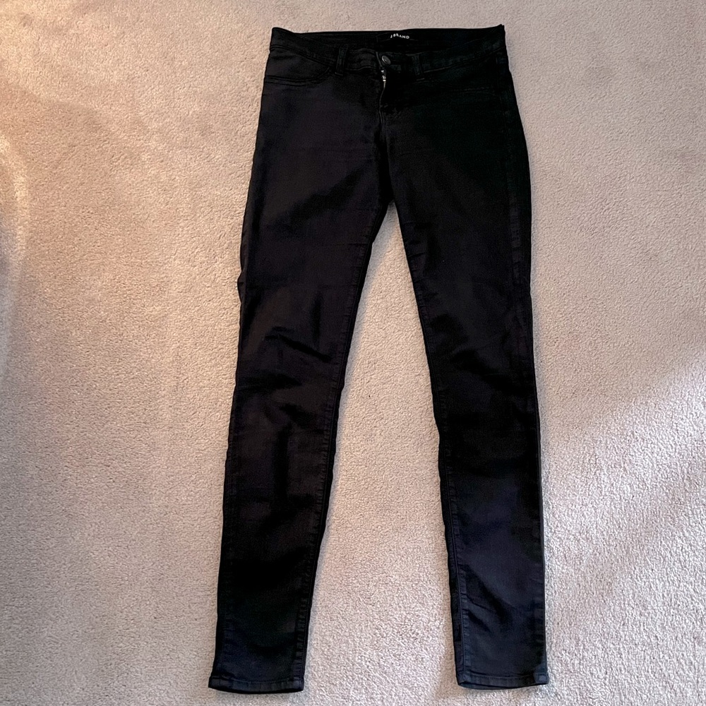 J Brand Super Skinny black pants